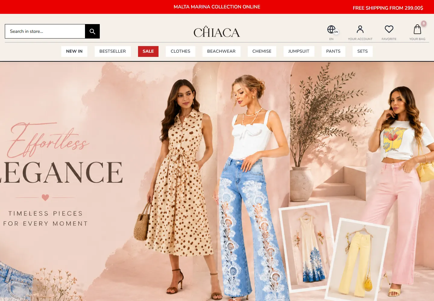Chiaca — Bilingual fashion boutique