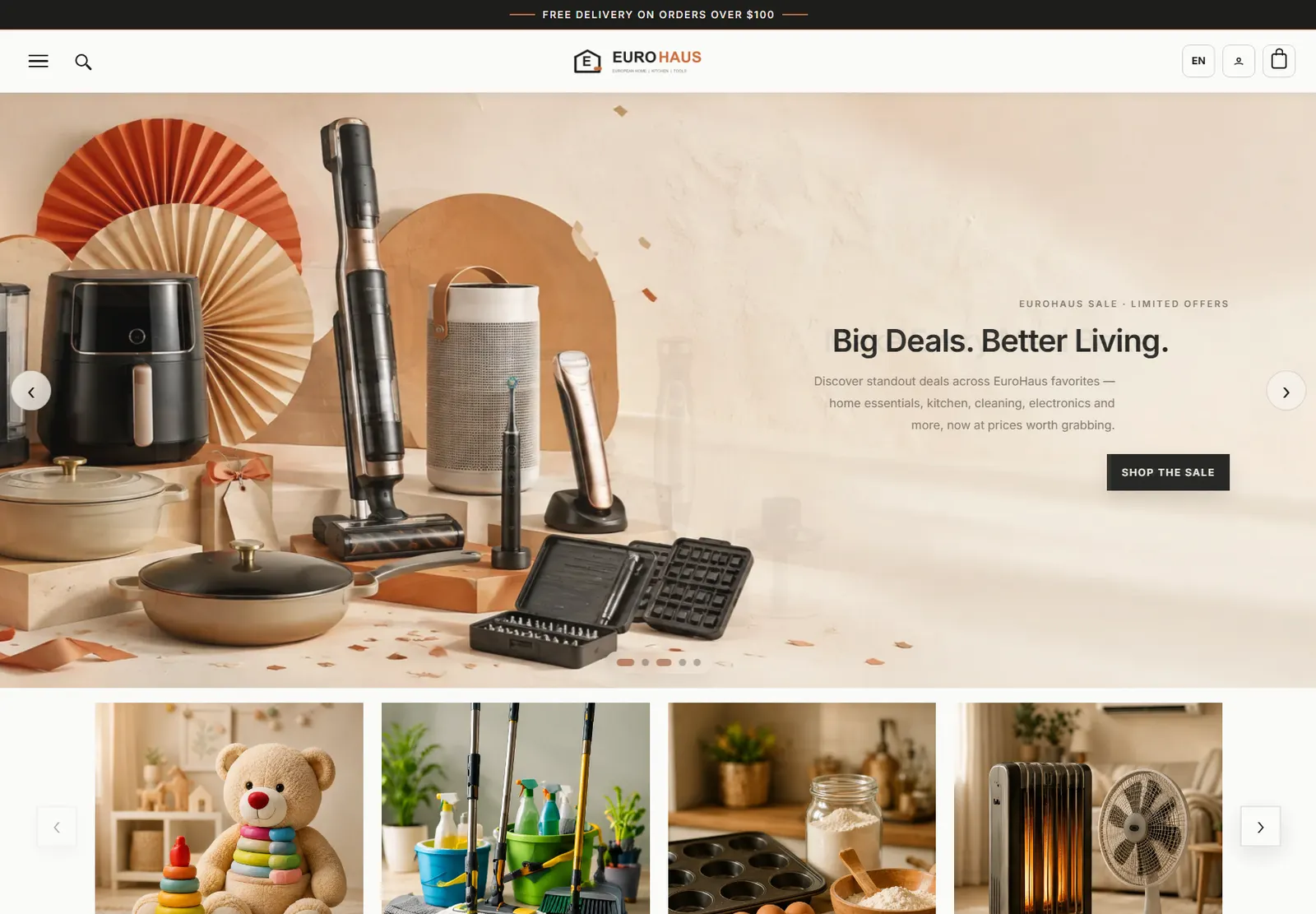 EuroHaus — Appliance & home e-commerce
